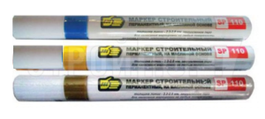 Маркер-краска строительный 4мм белый / 888  3007022