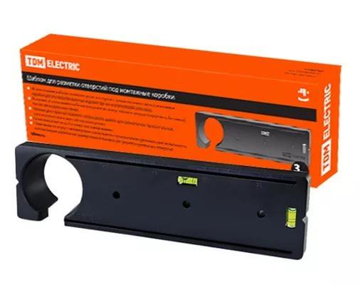 TDM Шаблон для разметки отверстий под подрозетник SQ1407-0001