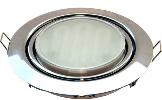 Светильник точечный Ecola GX53 FT9073(FC5390ECB) 220V GX53 встраиваемый потолочный  поворотный  40*120 хром