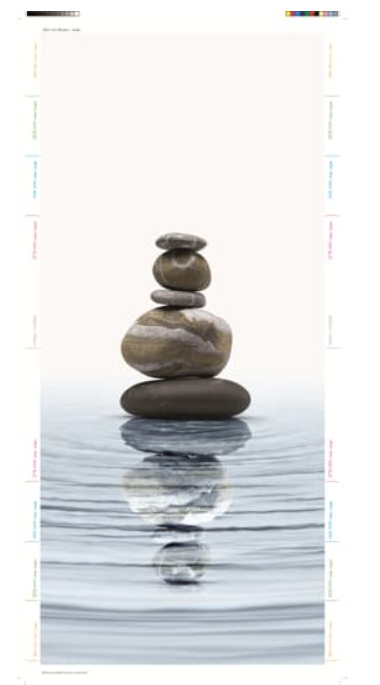 Плёнка дизайнерская "Камни" для UK600 ABB