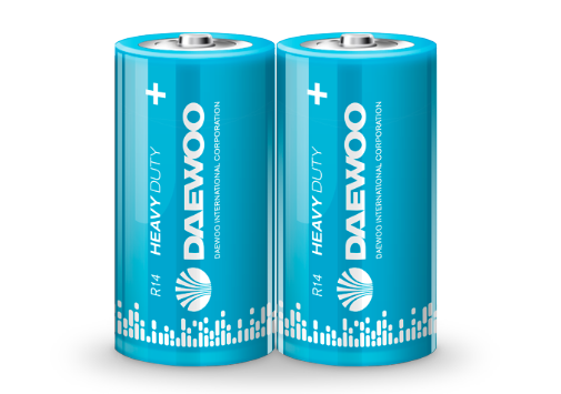Элемент питания Daewoo R14 Heavy Duty 2021 2S (кратно 2)